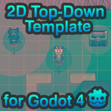 Godot 2d top-down template preview